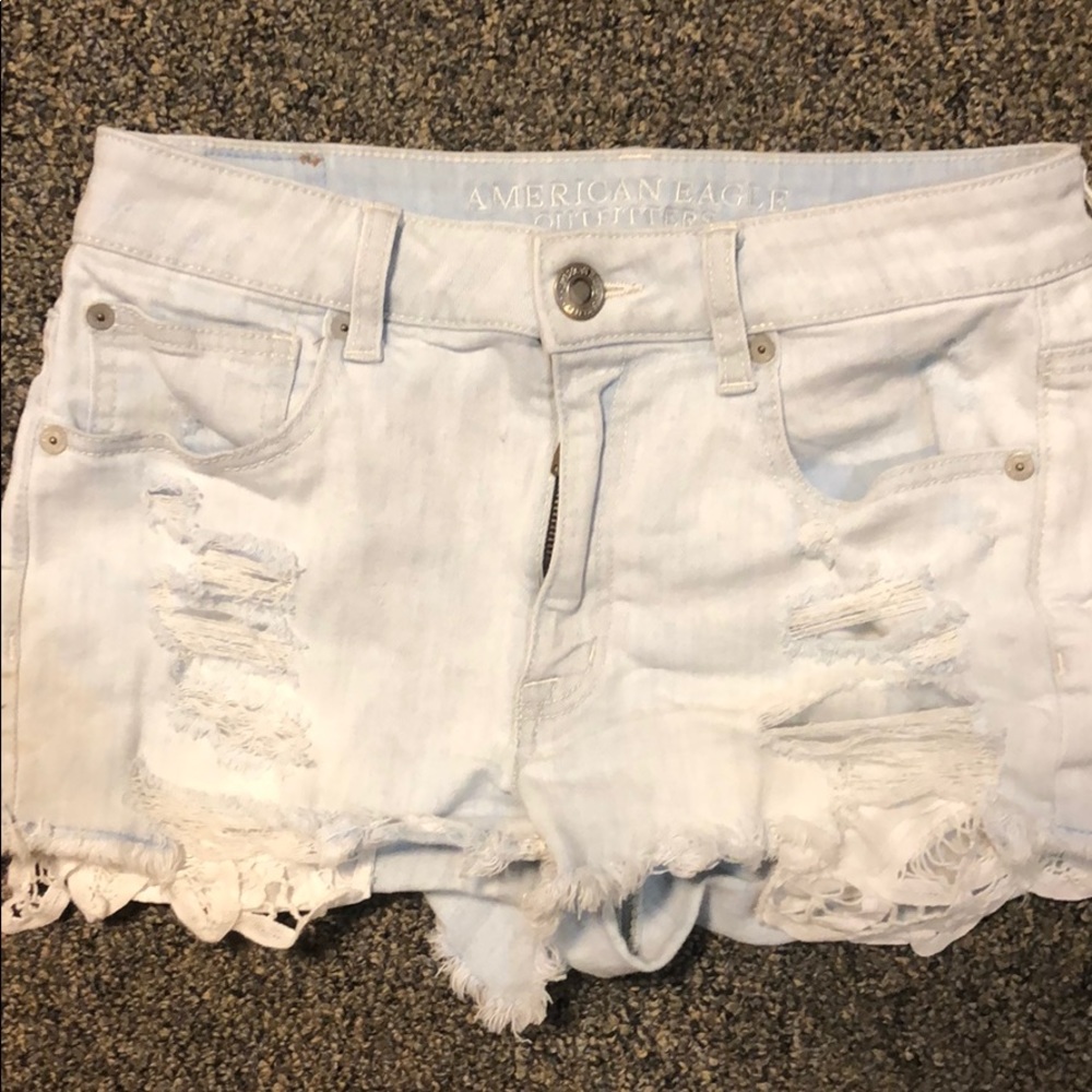 American eagle jean shorts!